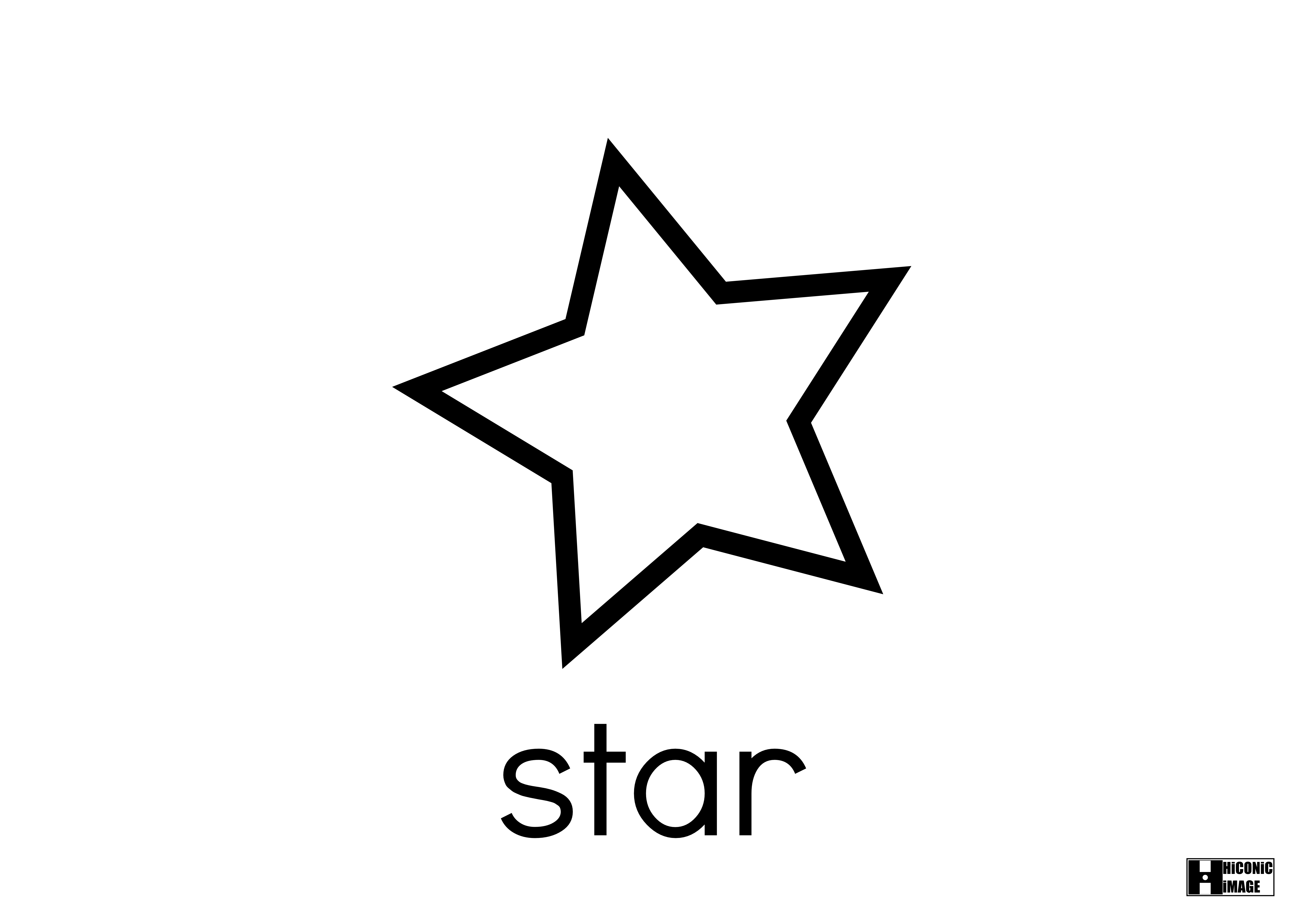 How To Draw A Star Printable