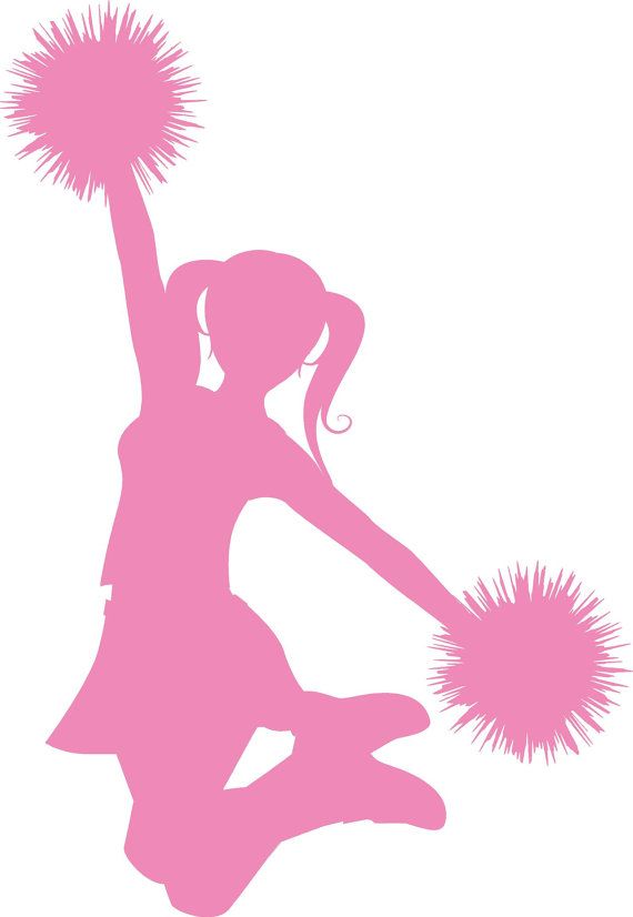 Cheerleader clip art free