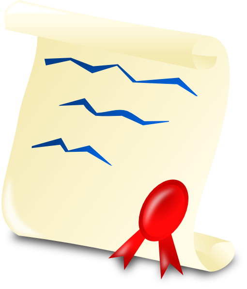 Certificate Clipart