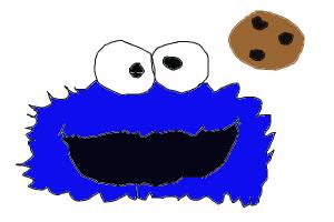 how to draw: Cookie Monster - Drawing by xXEllieXx | DrawingNow