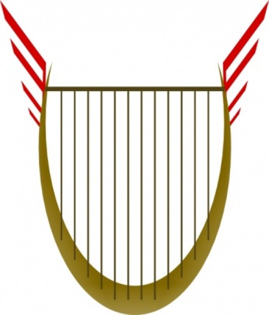 Lira Lyre clip art | Download free Vector