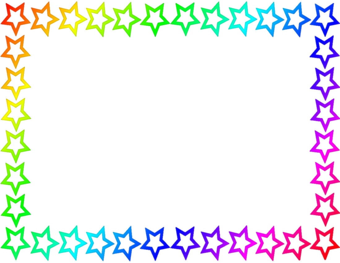 Colorful Number Page Border - ClipArt Best