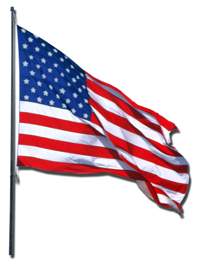 American Flag Pole Clipart