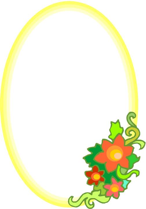 Flower Frame Clipart | Free Download Clip Art | Free Clip Art | on ...