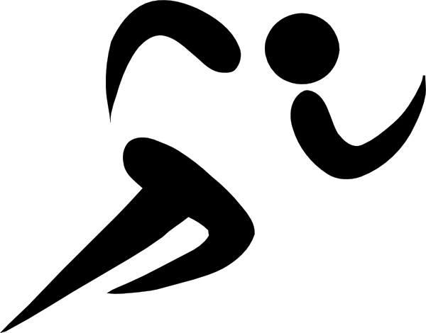 Olympic Sports Athletics Pictogram clip art Free vector in Open ...