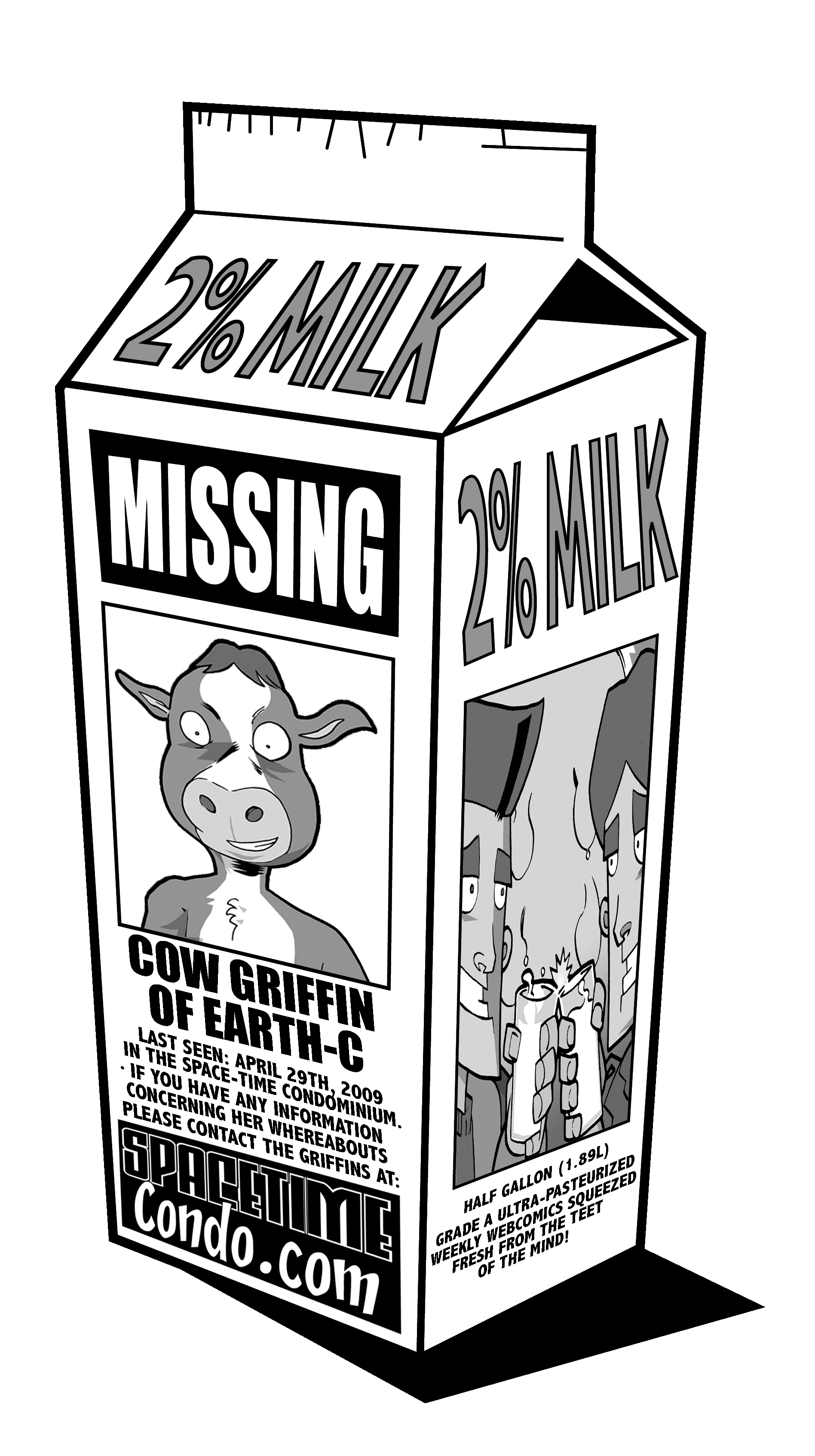 Carton of milk clipart