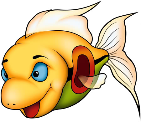 fuld julemand clipart fish