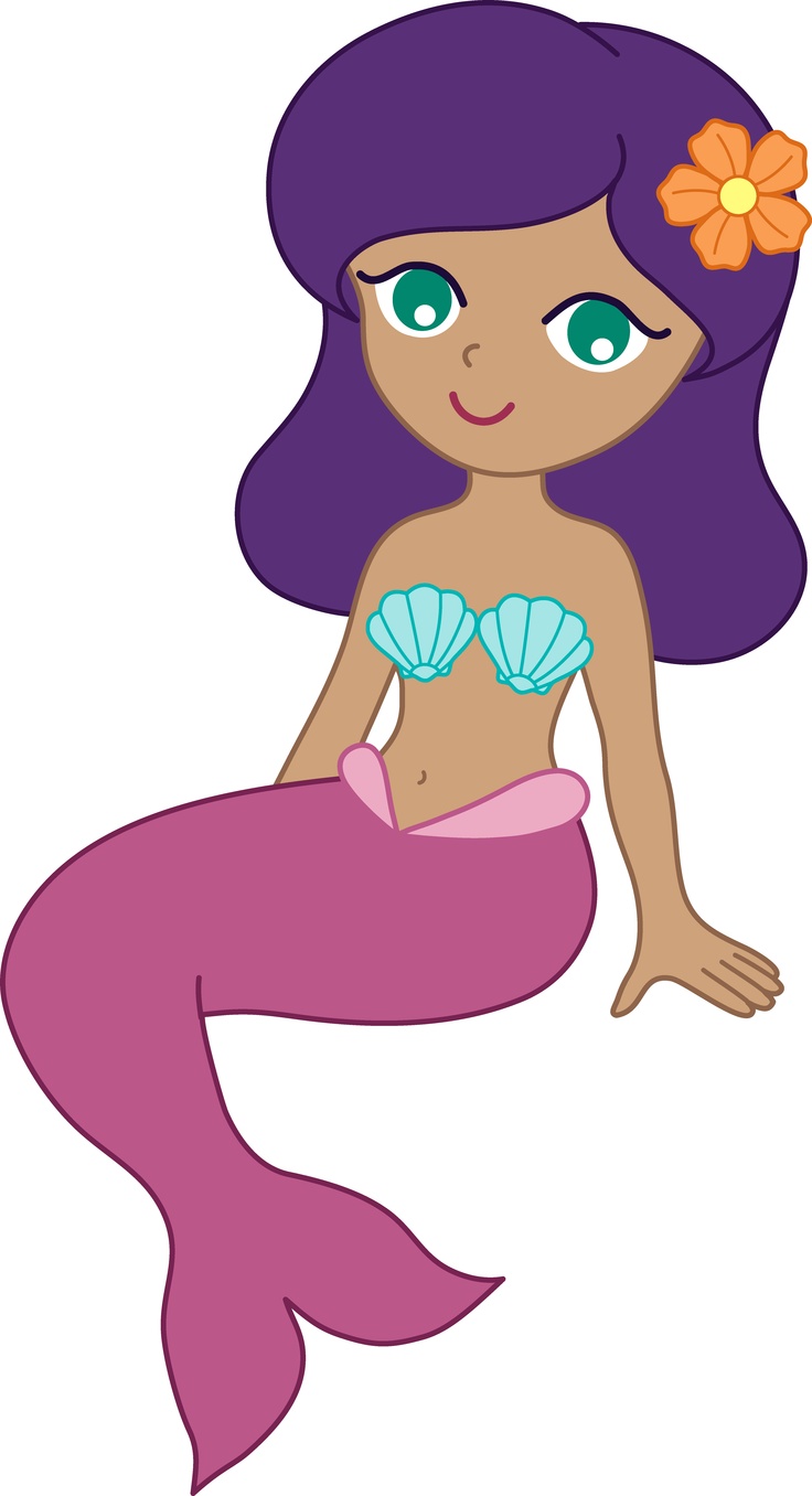 Fish Little Mermaid Clipart