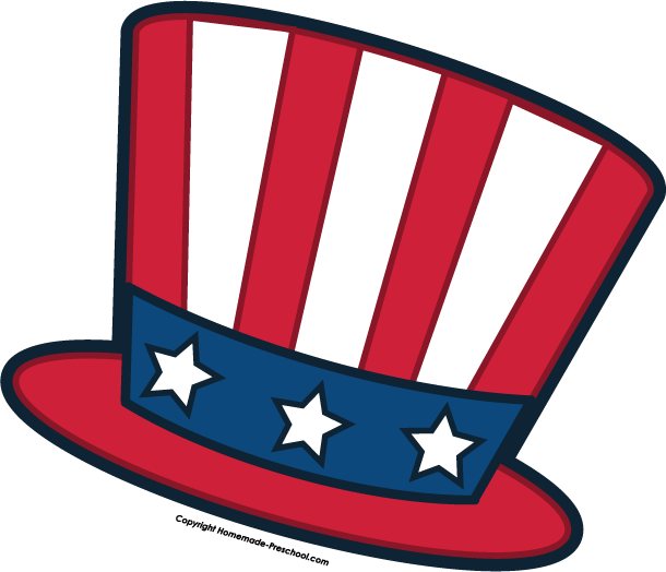 Uncle sam hat clipart