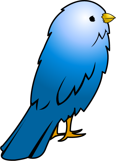 Free Clip-Art: Animals » Pets » Blue Bird