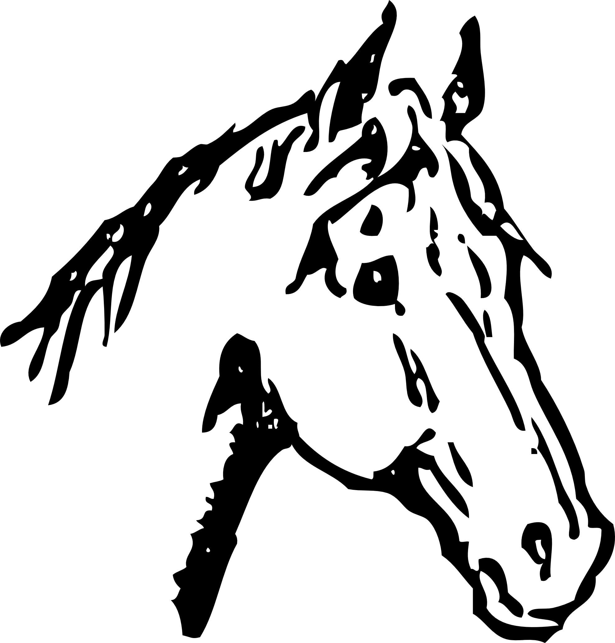 Coloring Pages Horse Head. horse head coloring pages clipart best ...