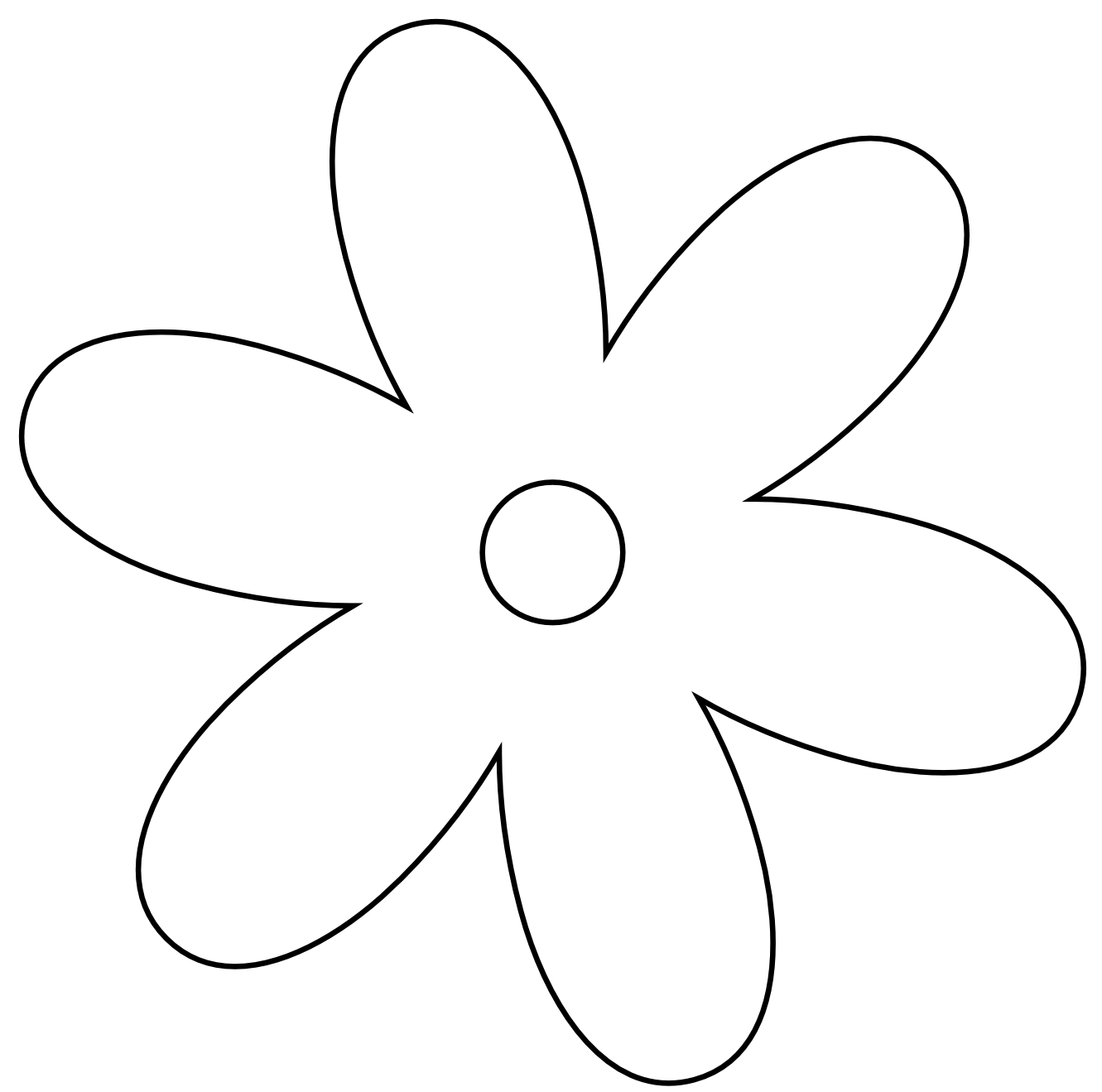 Retro Flower 7 Black White Line Art Tattoo Tatoo Flowers 2011 Clip ...