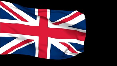 British flag waving on green screen. - 2958343 | Shutterstock ...