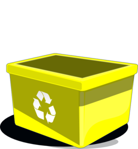 Recycle Bin clip art - vector clip art online, royalty free ...