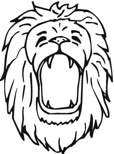 Lions coloring pages | Super Coloring