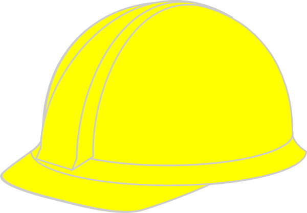 Yellow Hard Hat Clip Art - vector clip art online ...