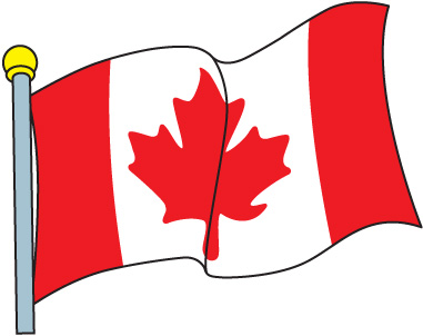 Canadian Flag Art