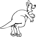 Royalty Free Kangaroo Clipart