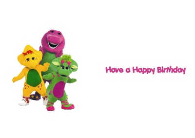 Barney Happy Birthday Pictures ClipArt Best