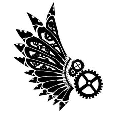 Steampunk Wings | Ideas For Tattoo: Icarus, Steampunk, Etc