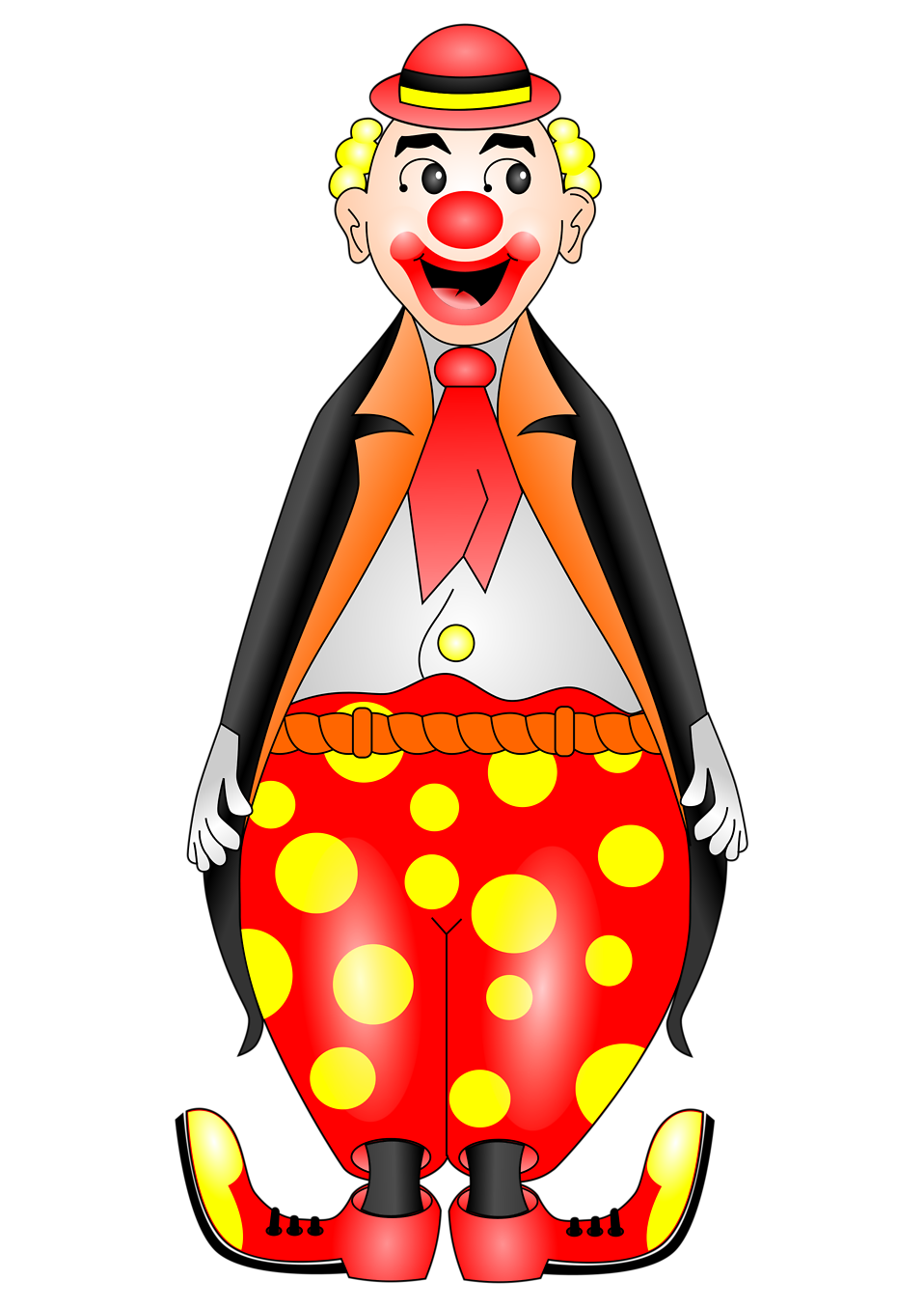 Clown | Free Stock Photo | Illustration of a cartoon clown | # 17181