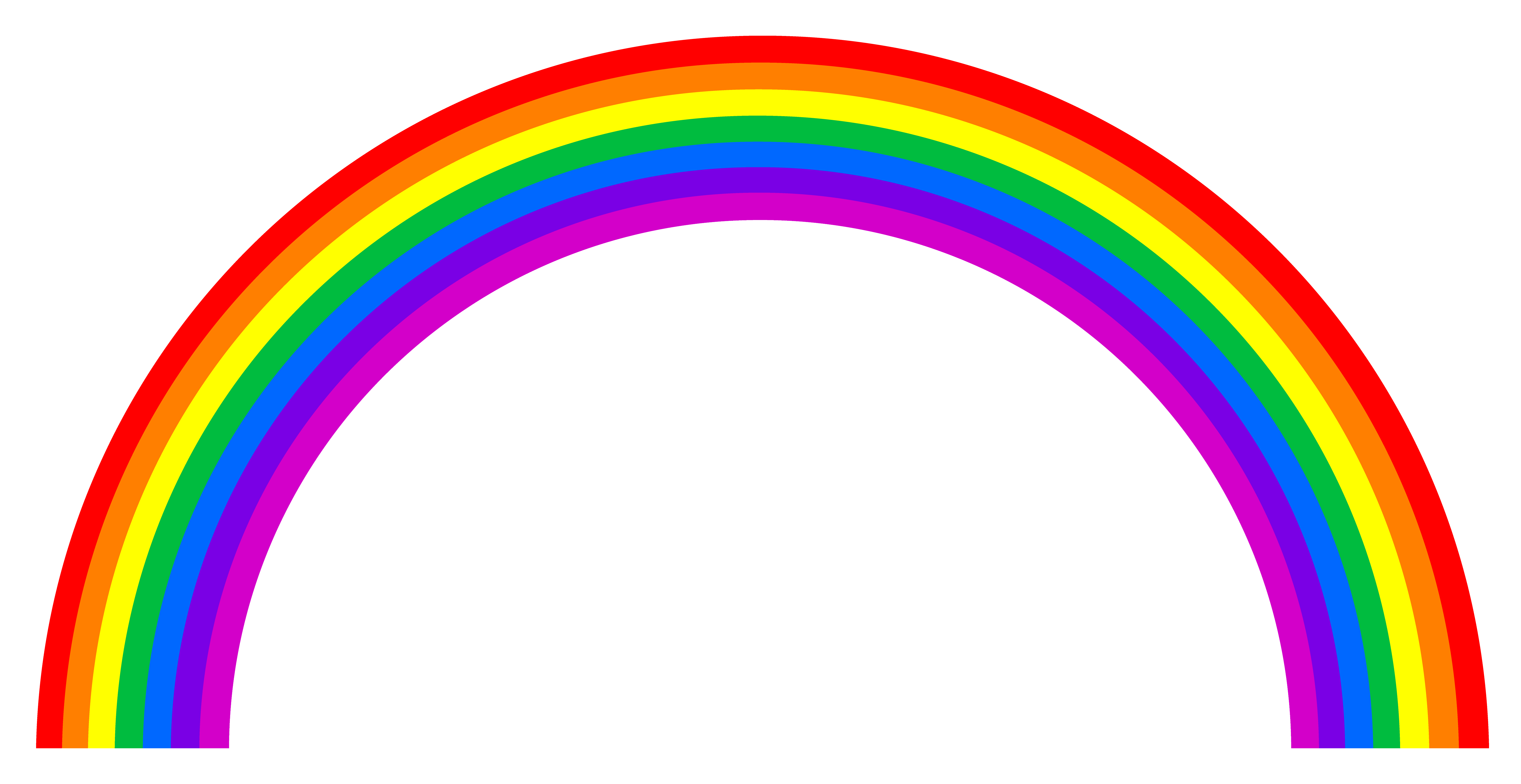 Rainbow Pic Cartoon - ClipArt Best