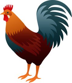 Design - Roosters & Hens | Rooster Art, Roosters and Cli…