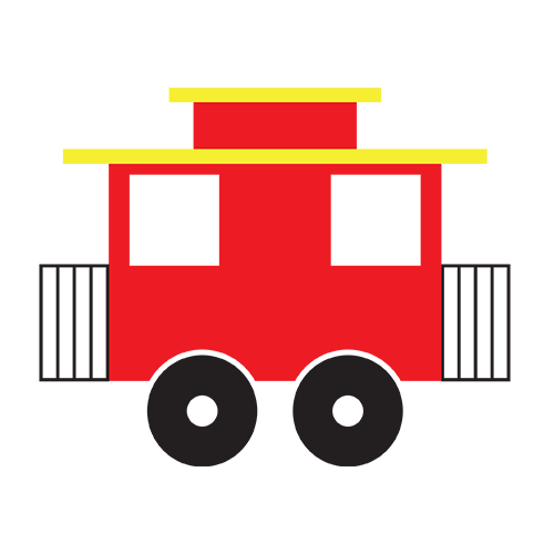Train Engine And Caboose Clipart - Free Clipart Images