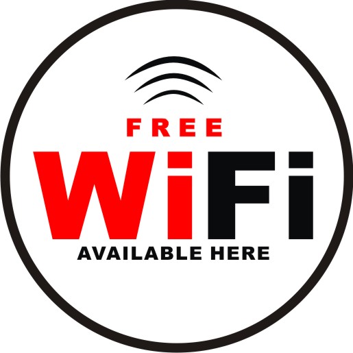 Free Wifi Signs