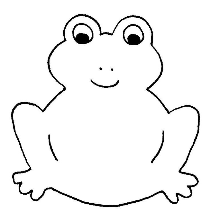 Frog Template For Princess Party Game Party Games Pinterest