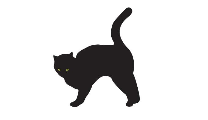 Black Cat Silhouette Clip Art