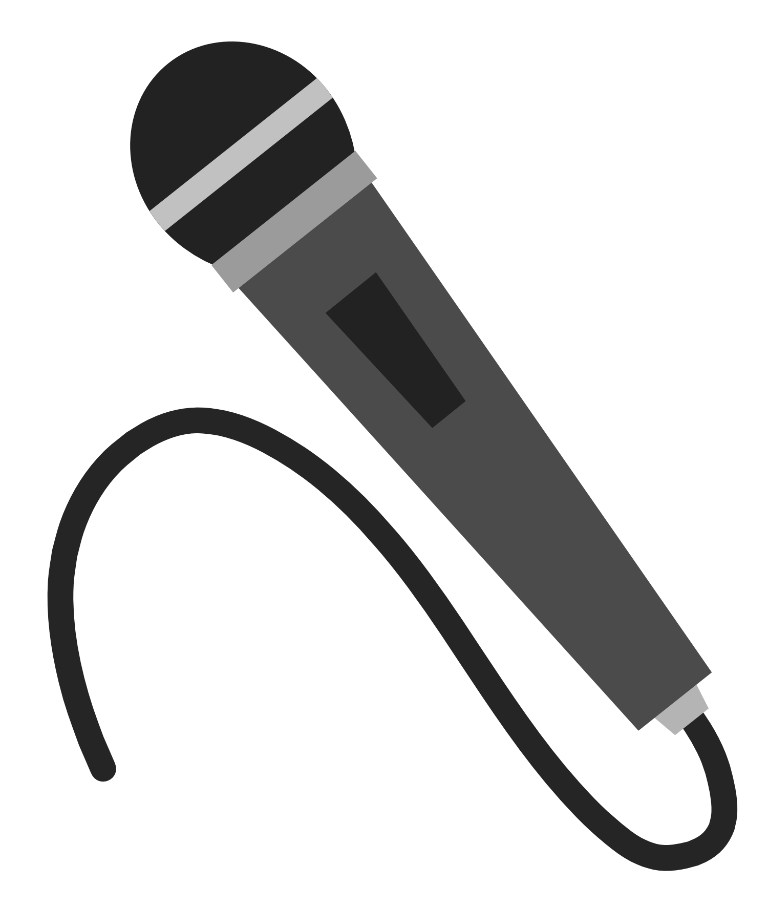 Radio Microphone Png - Free Clipart Images