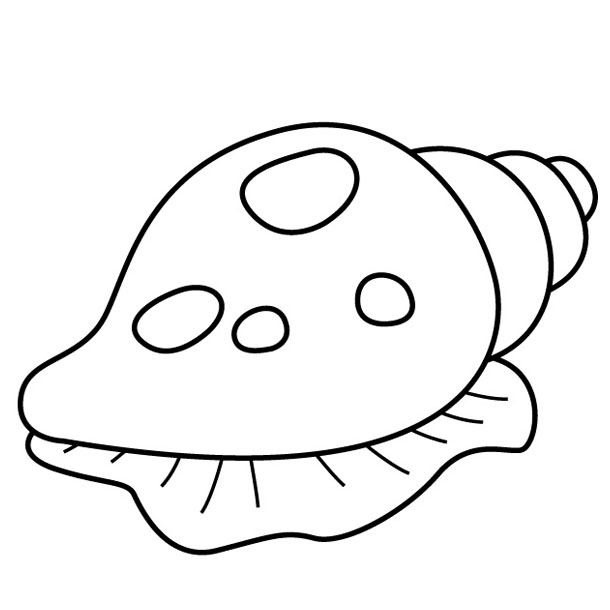 shell fish Colouring Pages (page 2)