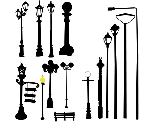 Street Light Vector - ClipArt Best