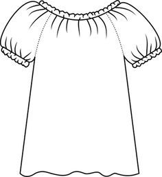 Female Shirt Drawing - ClipArt Best