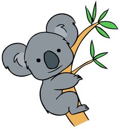 Vehicles For > Koala Cartoon On Tree