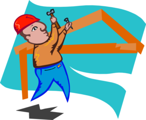 Carpenter Working Clip Art - vector clip art online ...