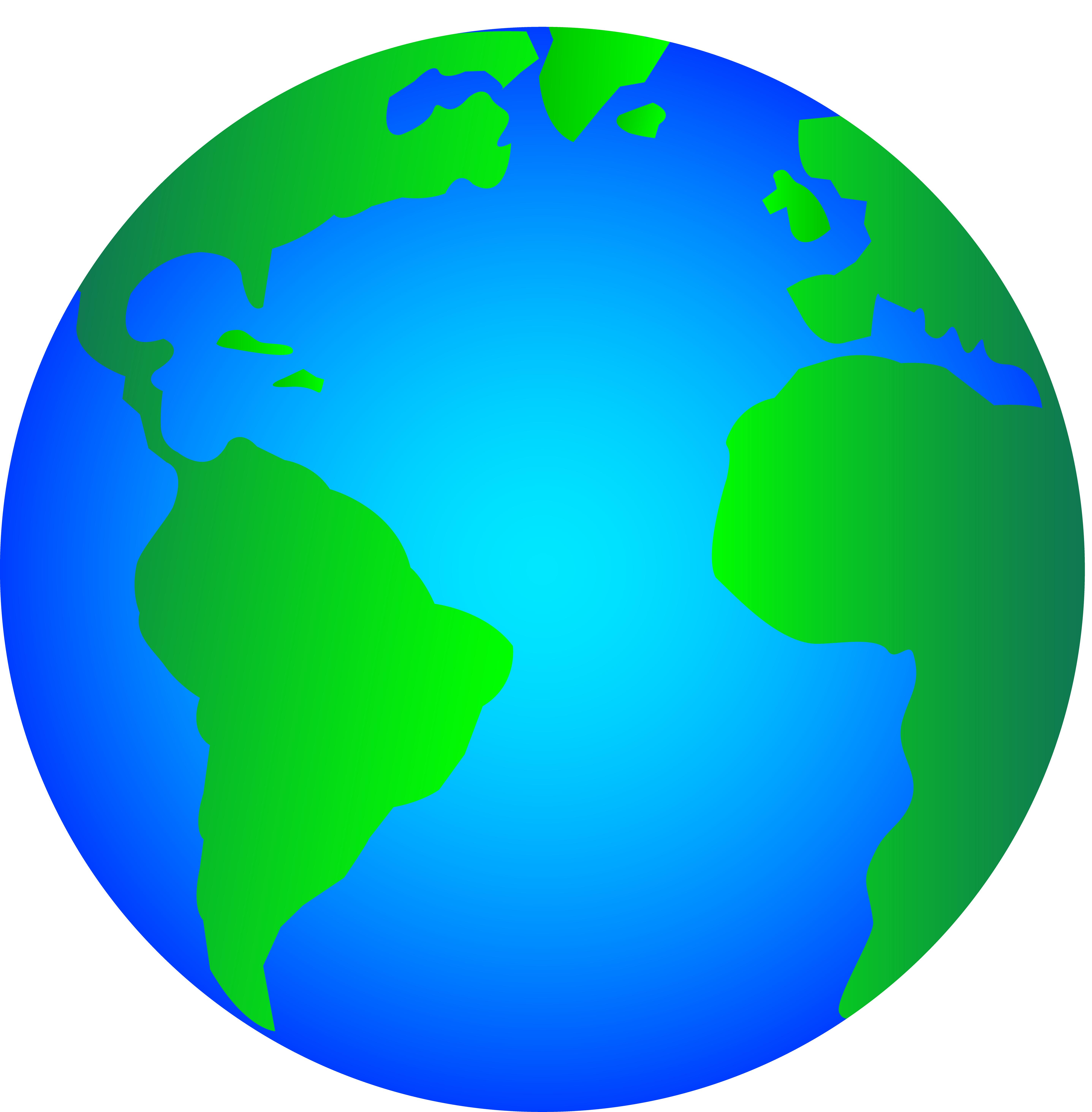 Best Photos of Cartoon Earth Drawings - Earth Globe Clip Art Free ...