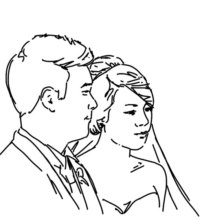 Line Drawing For Digital Portrait - ClipArt Best