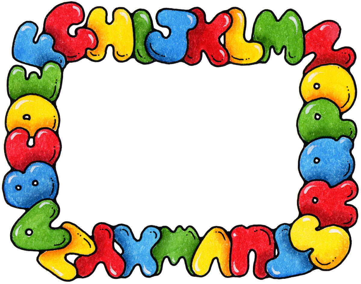 School frames clipart free