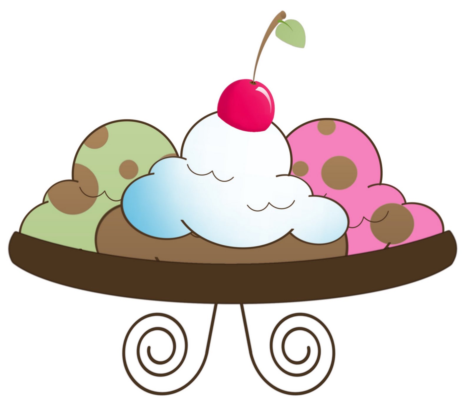 Free clip art ice cream sundae clipart