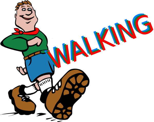 Walking Shoes Clipart