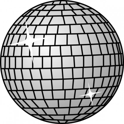 Free clipart images disco ball