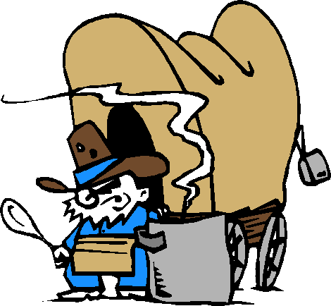 Western Chuck Wagon Clipart