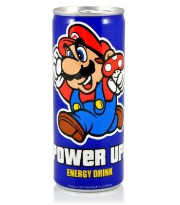 Energy drinks, Nintendo and Mario