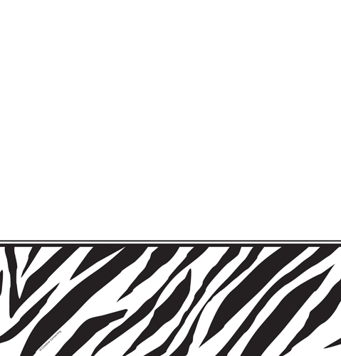 Zebra Print Page Border - ClipArt Best