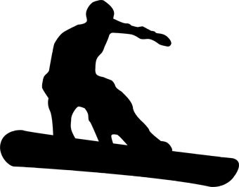 Snowboarder Silhouette - ClipArt Best