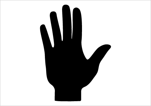 1000+ images about Hand Silhouette