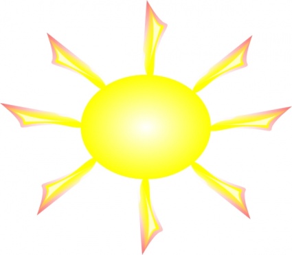 Image of Clip Art Sun Rays #7173, Free Sun Clipart Sun Clip Art ...