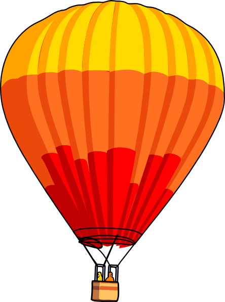 Hot Air Balloon clip art Free Vector / 4Vector